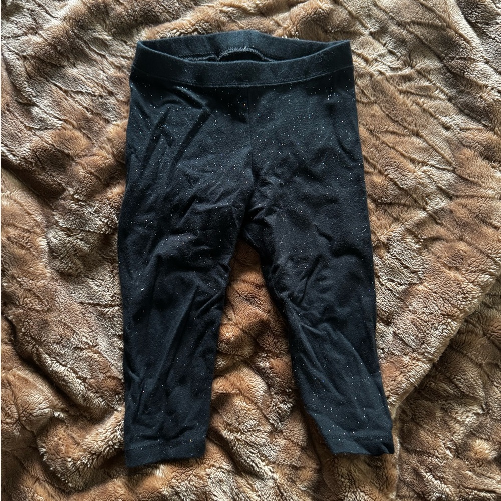 Cat & Jack Black Leggings Slim Fit